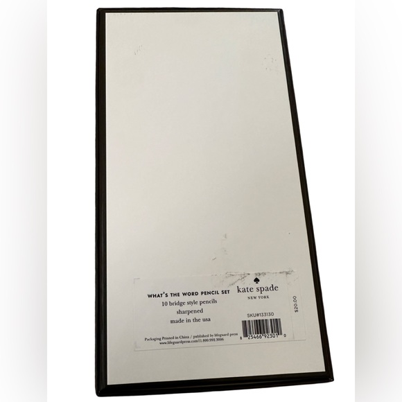 Kate Spade “What’s the Word” Pencil Set - Picture 2 of 2